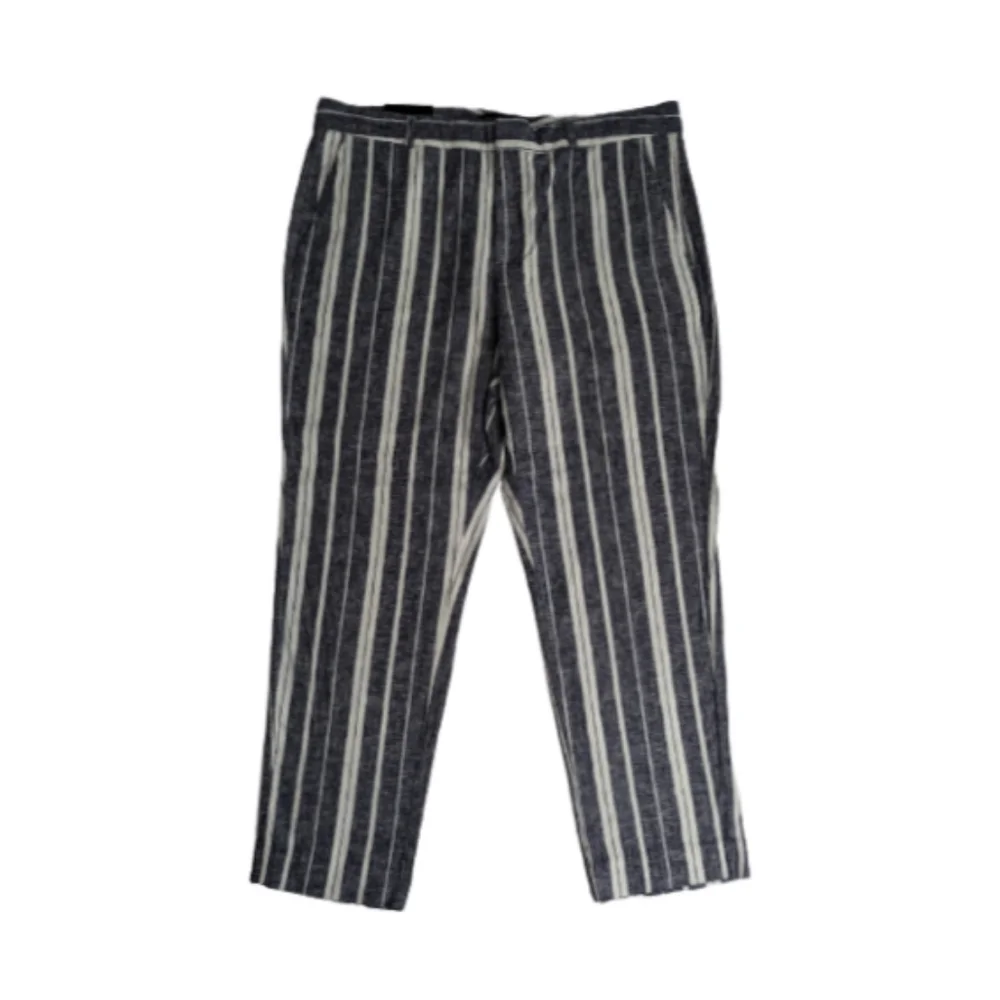 Banana Republic Blue and White Stripe Avery Pants 12